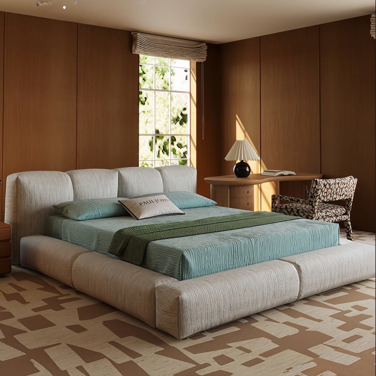 Fleece Storage Bed Low Profile Box Design