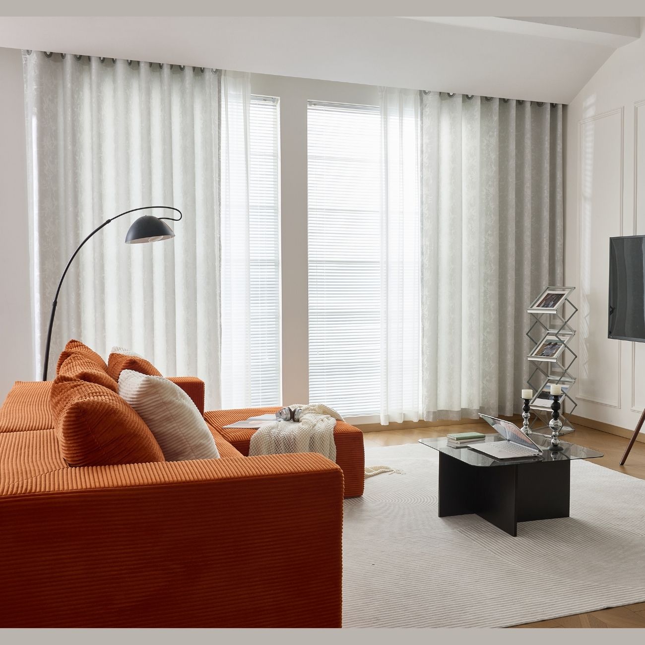 Room Darkening Blackout Curtains Jacquard Pattern Bedroom Bengaluru
