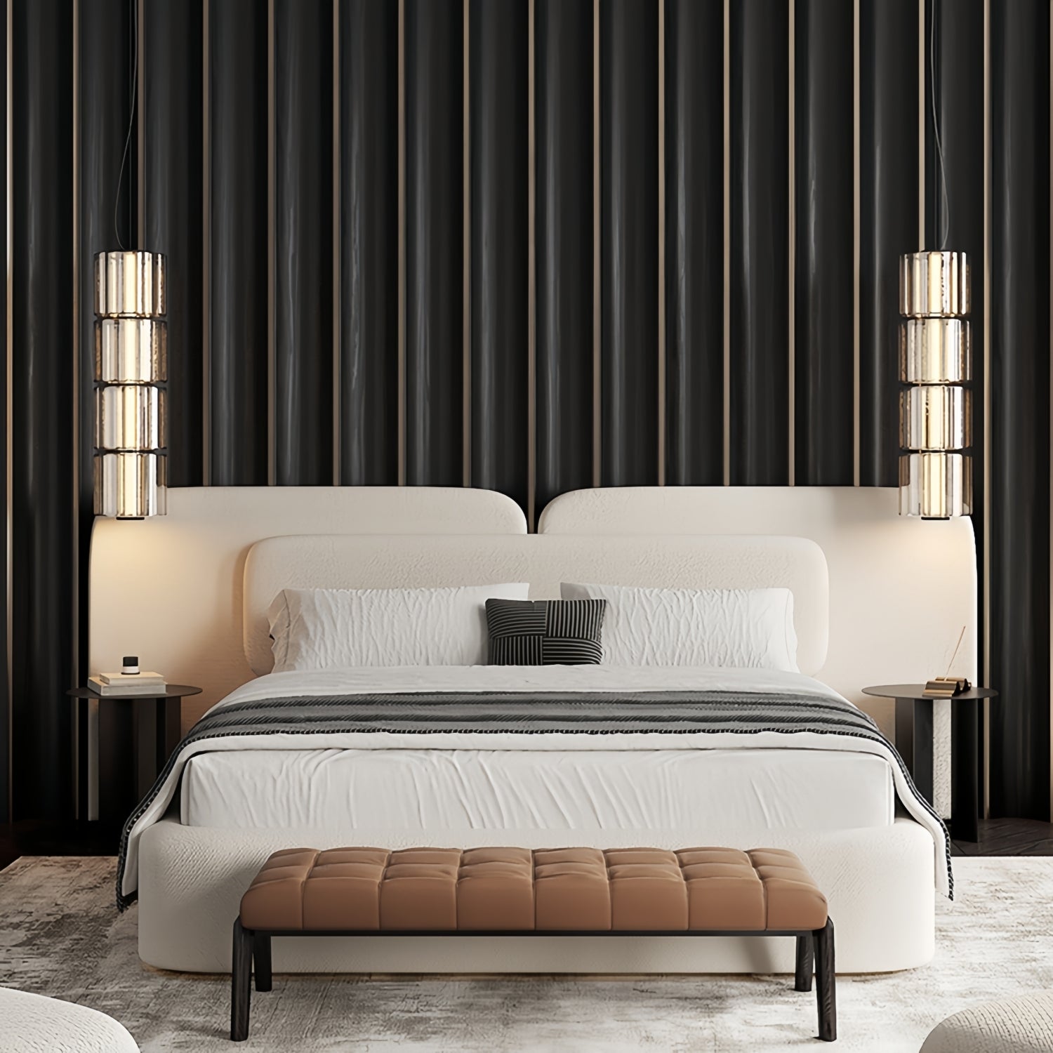 Velvet Bed Frame for Bedroom