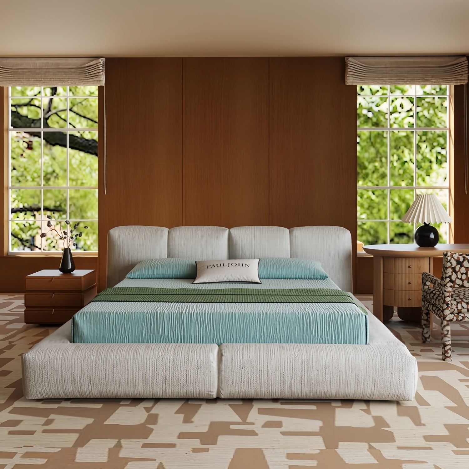 Fleece Storage Bed Low Profile Box Design