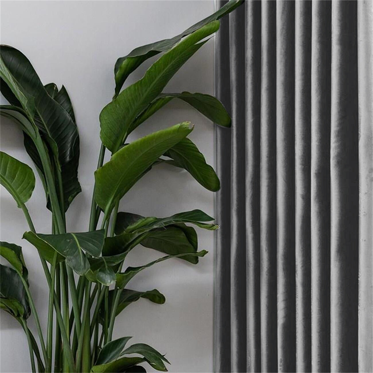 Somuch Living 60% Room Darkening Curtains Velvet Texture Eyelet 7 Colors Bengaluru