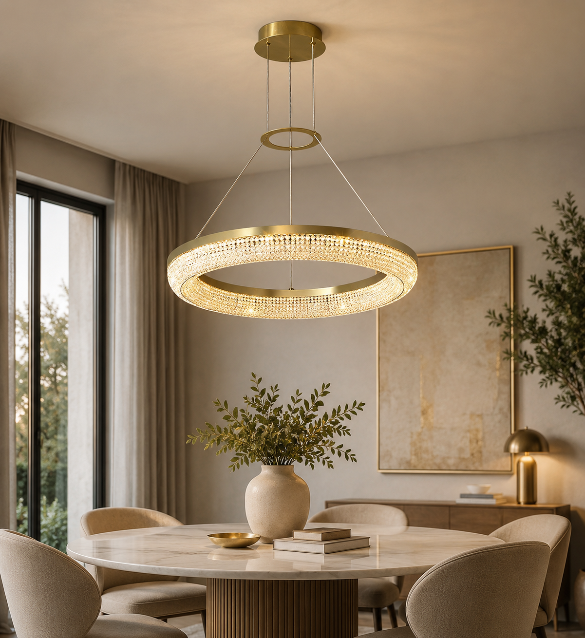 Novara Luxury Hanging Lights For Living Room | Custom Made Direct From Manufacturer