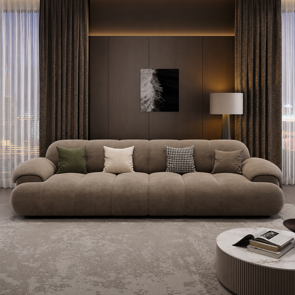Vittorio Luxe Cloud Large Sofa
