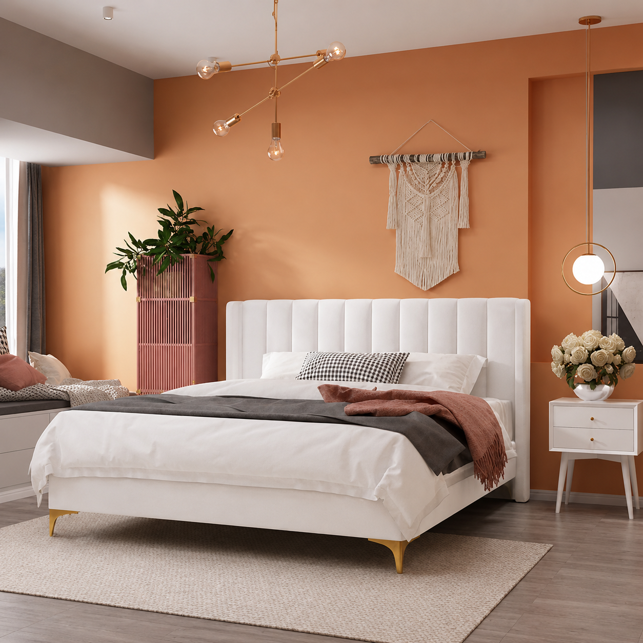 Ovidio Upholstered Bed