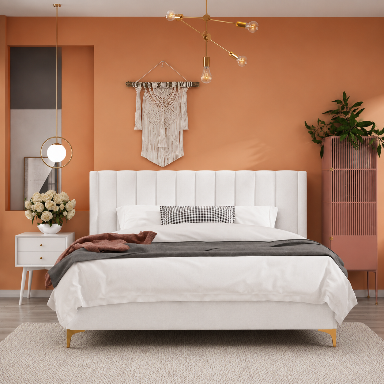 Ovidio Upholstered Bed