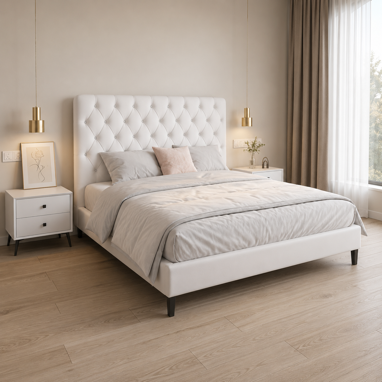 Vertico Upholstered Bed
