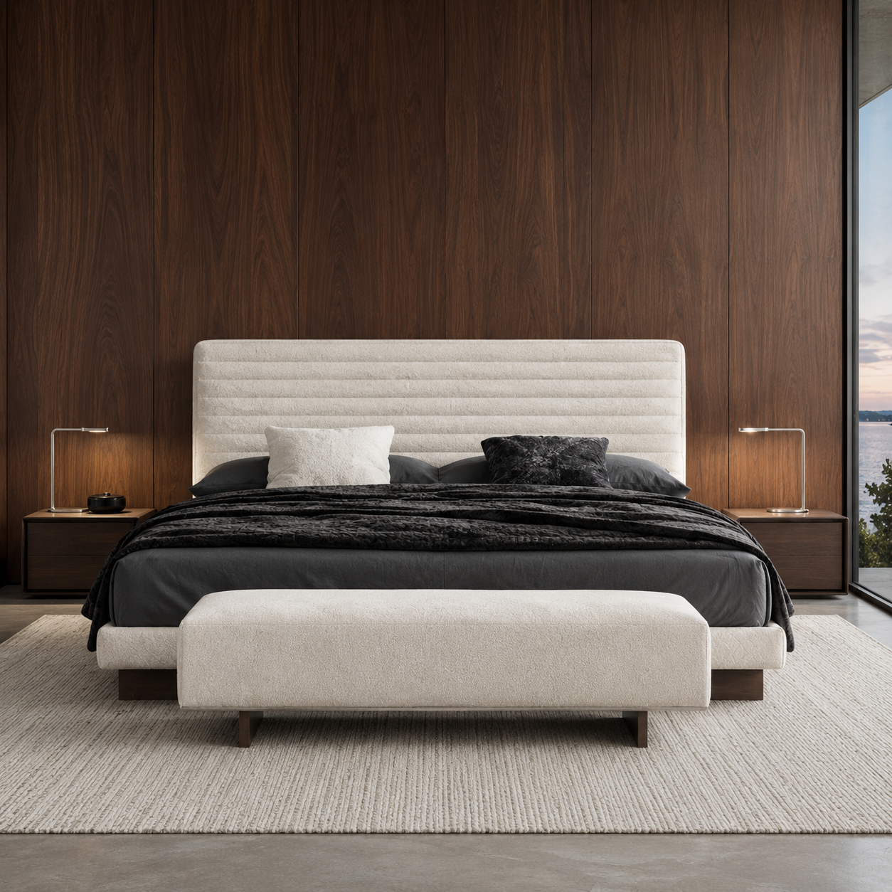 Velin Eco Friendly Upholstered Bed