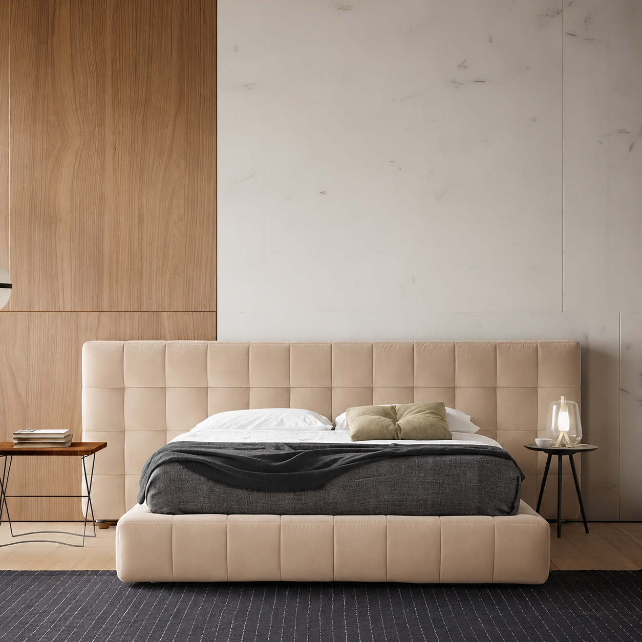 Eudald Upholstered Bed