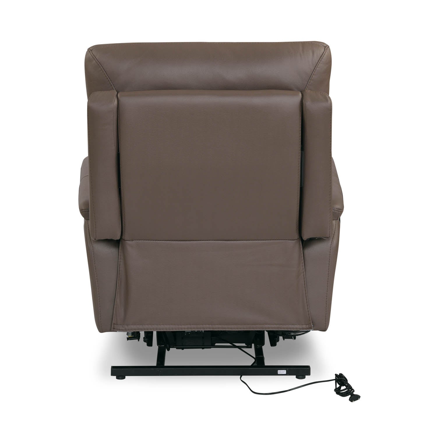 Credal 1 Seater Electric Rocker Recliner Sofa- Brown Alt View 7