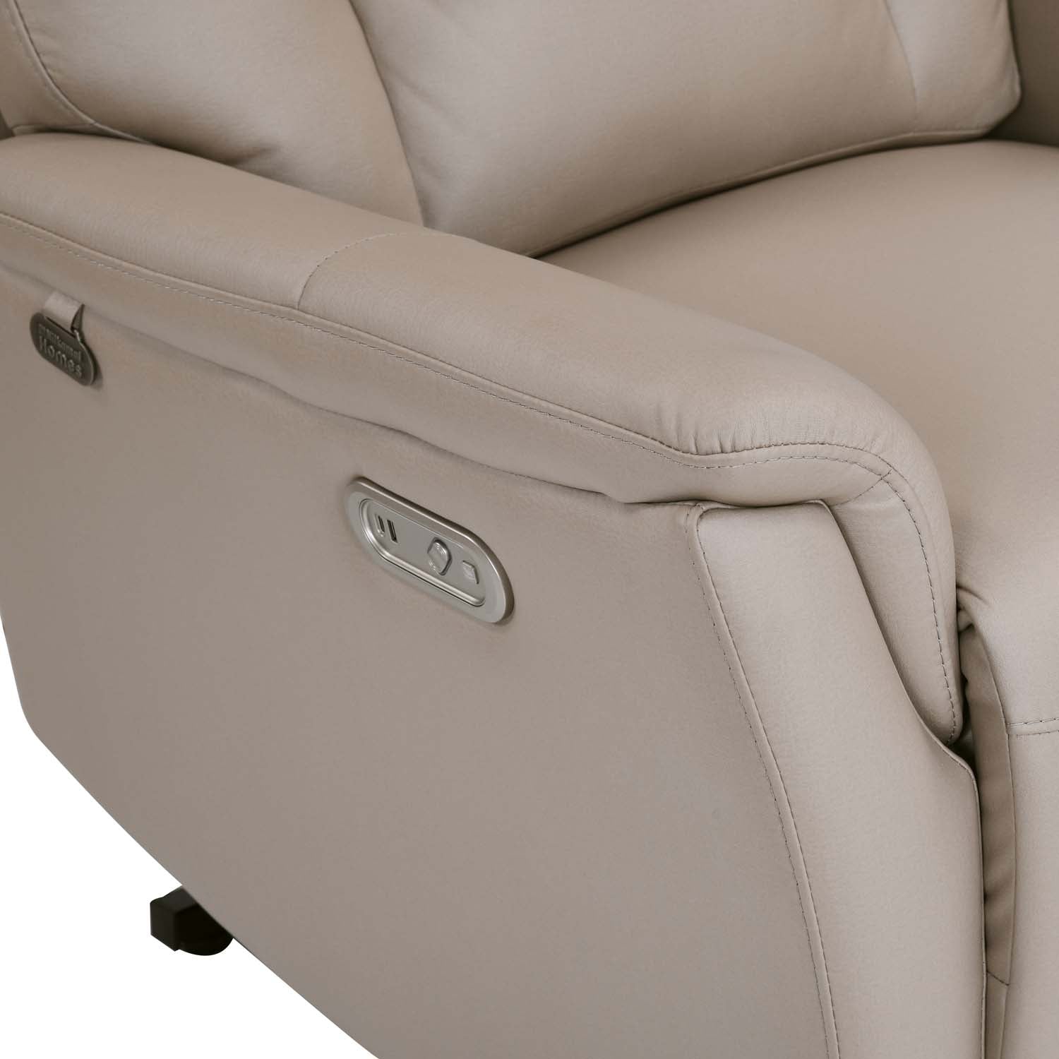 Credal 1 Seater Electric Rocker Recliner Sofa- Mocha Alt View 12