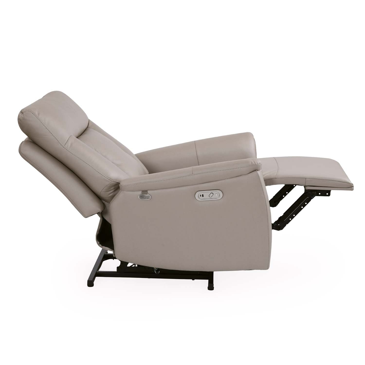 Credal 1 Seater Electric Rocker Recliner Sofa- Mocha Alt View 7
