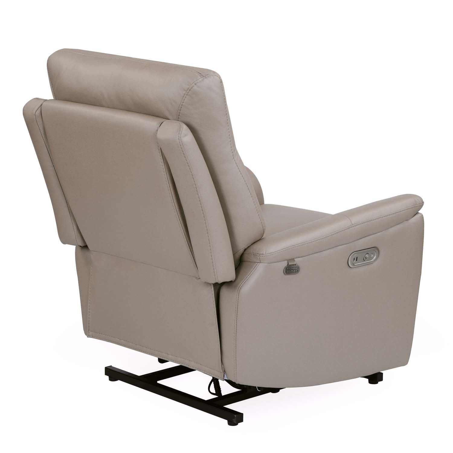 Credal 1 Seater Electric Rocker Recliner Sofa- Mocha Alt View 9
