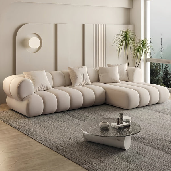 Large L Shape Multi Color Sectional Sofa For Living Room