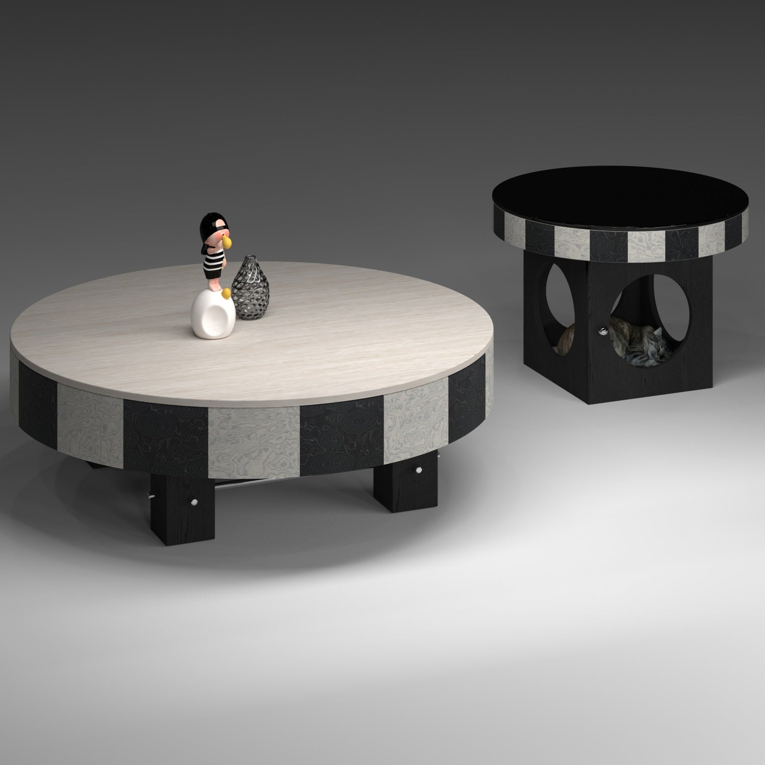 Marble Modern Coffee Table for Living Room | Custom Made Direct From Manufacturer